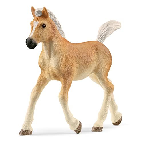 schleich 13951 Haflinger Fohlen, für Kinder ab 5-12 Jahren, HORSE CLUB - Spielfigur von SCHLEICH