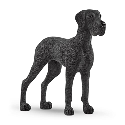 schleich 13962 Dänische Dogge, für Kinder ab 3+ Jahren, FARM WORLD - Spielfigur von SCHLEICH