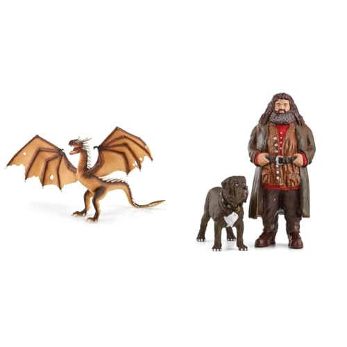 SCHLEICH 13989 Ungarischer Hornschwanz, ab 6 Jahren, Wizarding World - Spielfigur, 25,5 x 40 x 19,5 cm & 42638 Hagrid & Fang, ab 6 Jahren, Wizarding World - Spielfigur, 8 x 11,5 x 13 cm SCHLEICH 13989 Ungarischer Hornschwanz, ab 6 Jahren, Wizarding World - Spielfigur, 25,5 x 40 x 19,5 cm & 42638 Hagrid & Fang, ab 6 Jahren, Wizarding World - Spielfigur, 8 x 11,5 x 13 cm von SCHLEICH