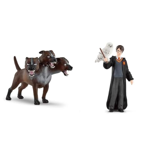SCHLEICH 13990 Fluffy, ab 6 Jahren, Wizarding World - Spielfigur, 16,5 x 4,5 x 13 cm & 42633 Harry Potter & Hedwig, ab 6 Jahren, Wizarding World - Spielfigur, 4 x 2,5 x 10 cm SCHLEICH 13990 Fluffy, ab 6 Jahren, Wizarding World - Spielfigur, 16,5 x 4,5 x 13 cm & 42633 Harry Potter & Hedwig, ab 6 Jahren, Wizarding World - Spielfigur, 4 x 2,5 x 10 cm von SCHLEICH