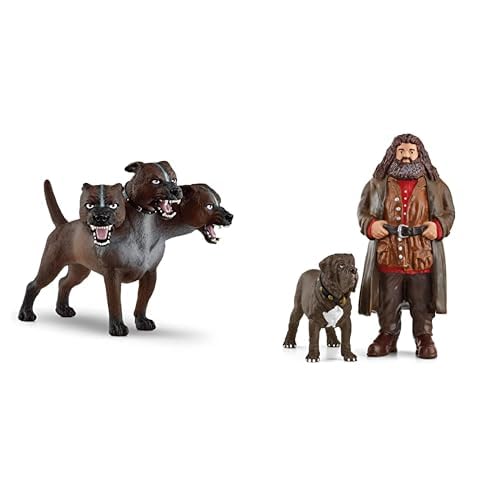SCHLEICH 13990 Fluffy, ab 6 Jahren, Wizarding World - Spielfigur, 16,5 x 4,5 x 13 cm & 42638 Hagrid & Fang, ab 6 Jahren, Wizarding World - Spielfigur, 8 x 11,5 x 13 cm SCHLEICH 13990 Fluffy, ab 6 Jahren, Wizarding World - Spielfigur, 16,5 x 4,5 x 13 cm & 42638 Hagrid & Fang, ab 6 Jahren, Wizarding World - Spielfigur, 8 x 11,5 x 13 cm von SCHLEICH