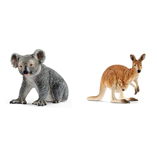 SCHLEICH 14756 - Känguru & 14815 - Koalabär von SCHLEICH