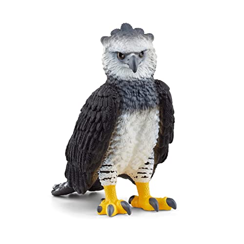 SCHLEICH WILD Life | Harpyie 14862 | detailgetreue Tierfiguren | Zoo Spielzeug Jungen und Mädchen | Deko für Geburtstag | Spielfigur ab 3 Jahren | 6 x 3 x 6 cm von SCHLEICH