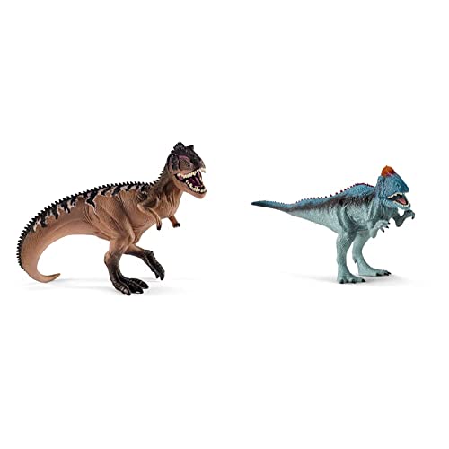 SCHLEICH 15010 Dinosaurs Giganotosaurus & 15020 Cryolophosaurus, für Kinder ab 5-12 Jahren, Dinosaurs - Spielfigur von SCHLEICH