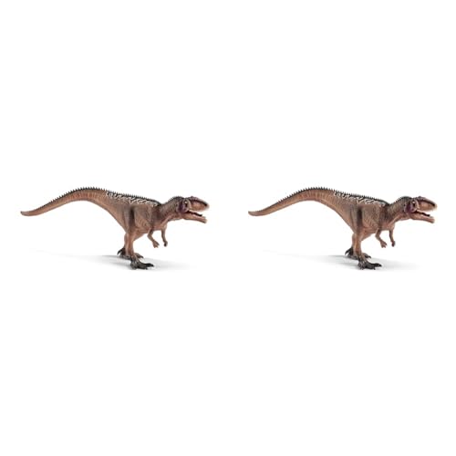 SCHLEICH 15017 Jungtier Giganotosaurus, für Kinder ab 5 Jahren, Dinosaurs - Spielfigur (Packung mit 2) von SCHLEICH