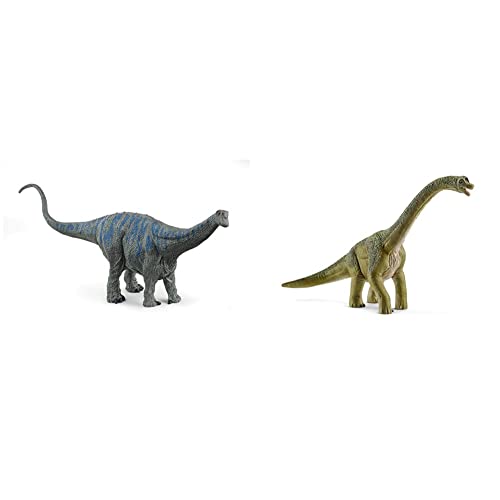 SCHLEICH 15027 Brontosaurus & 14581 Dinosaurs Spielfigur - Brachiosaurus, Spielzeug ab 4 Jahren, 13 x 24.3 x 19 cm SCHLEICH 15027 Brontosaurus & 14581 Dinosaurs Spielfigur - Brachiosaurus, Spielzeug ab 4 Jahren, 13 x 24.3 x 19 cm von SCHLEICH