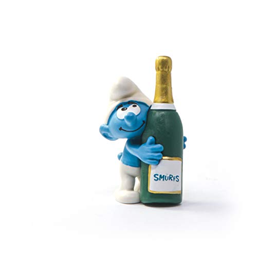 SCHLEICH 20821 Spielfigur - Schlumpf mit Flasche (The Smurfs™) von SCHLEICH