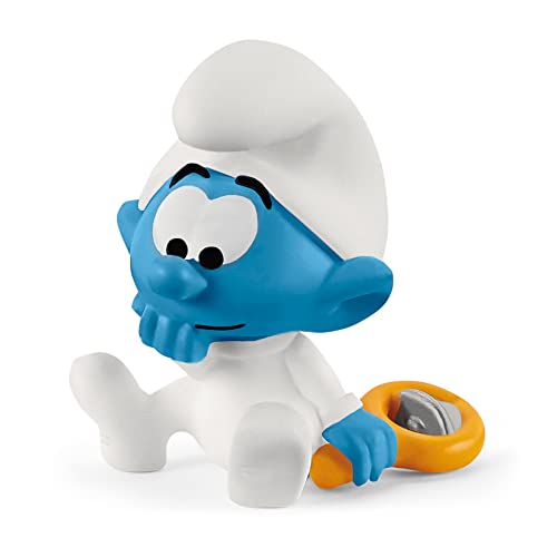SCHLEICH 20830 Baby Schlumpf, für Kinder ab 3+ Jahren, The Smurfs - Pre School Smurfs Figurines SCHLEICH 20830 Baby Schlumpf, für Kinder ab 3+ Jahren, The Smurfs - Pre School Smurfs Figurines von SCHLEICH