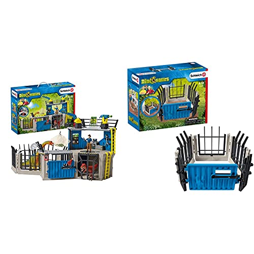 SCHLEICH 41462 Dinosaurs Spielset - Große Dino-Forschungsstation, Spielzeug ab 5 Jahren & 41469 Dinosaurs, Mehrfarbig SCHLEICH 41462 Dinosaurs Spielset - Große Dino-Forschungsstation, Spielzeug ab 5 Jahren & 41469 Dinosaurs, Mehrfarbig von SCHLEICH