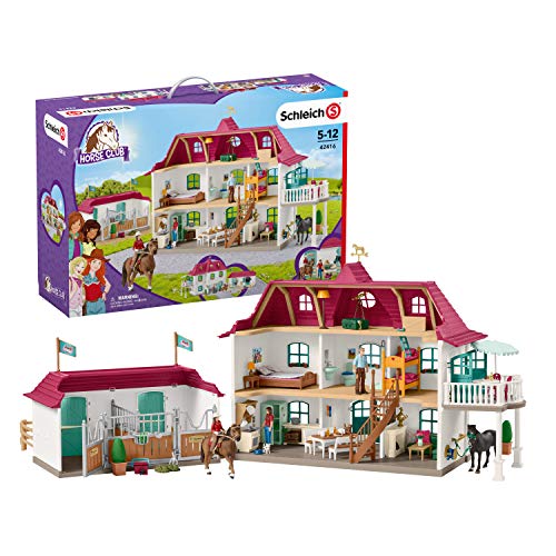 SCHLEICH 42416 Großer Pferdehof mit Wohnhaus und Stall, für Kinder ab 5 Jahren, Horse Club - Spielset SCHLEICH 42416 Großer Pferdehof mit Wohnhaus und Stall, für Kinder ab 5 Jahren, Horse Club - Spielset von SCHLEICH