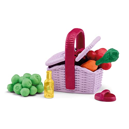 schleich 42571 Accessoires Stallpicknick, für Kinder ab 5-12 Jahren, HORSE CLUB - Zubehör, Medium von SCHLEICH
