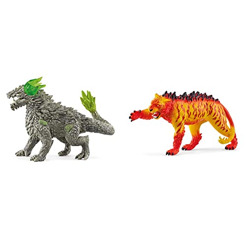 SCHLEICH 70149 spielfigur - Steindrache & 70148 Spielfigur - Lavatiger Mehrfarbig SCHLEICH 70149 spielfigur - Steindrache & 70148 Spielfigur - Lavatiger Mehrfarbig von SCHLEICH