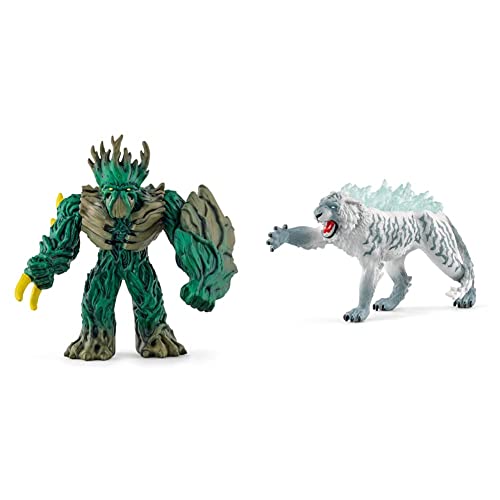 SCHLEICH 70151 Spielfigur -Dschungelherrscher Eldrador Creatures, Mehrfarbig & 70147 Spielfigur - Eistiger, Mehrfarbig SCHLEICH 70151 Spielfigur -Dschungelherrscher Eldrador Creatures, Mehrfarbig & 70147 Spielfigur - Eistiger, Mehrfarbig von SCHLEICH