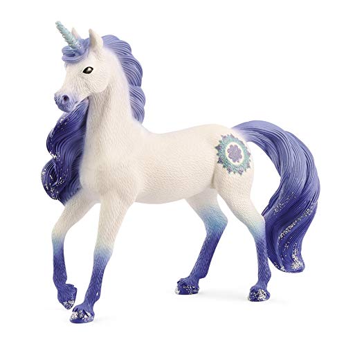 schleich 70715 Mandala Einhorn Hengst, für Kinder ab 5-12 Jahren, BAYALA - Spielfigur von SCHLEICH