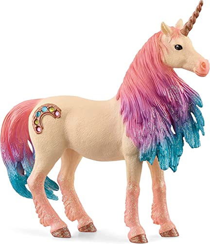 schleich BAYALA | Marshmallow Einhorn Stute 70723 | detailgetreue, fantastische Figuren | tolles Geschenk für Mädchen und Jungen | schöne Sammelfiguren | Spielfigur ab 5 Jahren | 13 x 4 x 13 cm von SCHLEICH