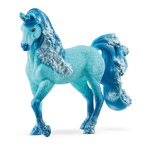 schleich BAYALA | Elementa Wassereinhorn Stute 70757 | detailgetreue, fantastische Figuren | tolles Geschenk für Mädchen und Jungen | schöne Sammelfiguren | Spielfigur ab 5 Jahren | 14 x 3 x 11 cm von SCHLEICH