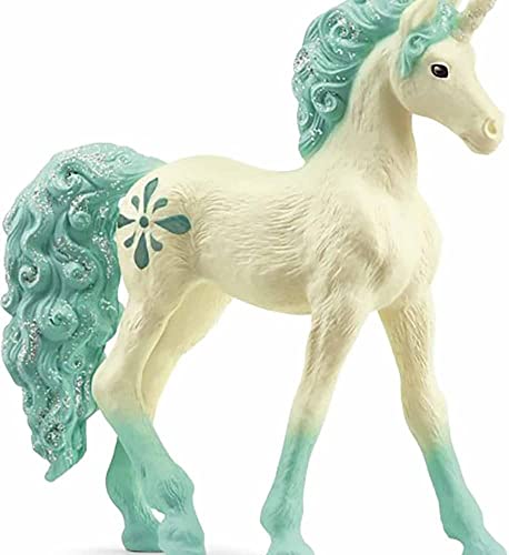 schleich 70764 Sammeleinhorn Aquamarin, für Kinder ab 5-12 Jahren, BAYALA - Sammelfigur von SCHLEICH