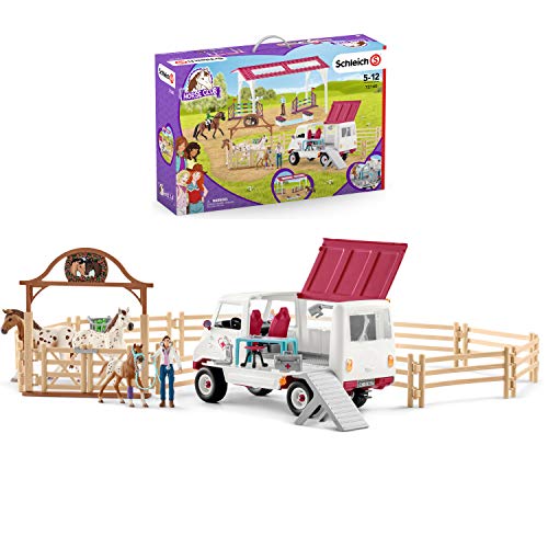 schleich 72140 Fitness-Check vor dem großen Turnier, ab 5 Jahren, HORSE CLUB - Spielset, 39 Teile von SCHLEICH