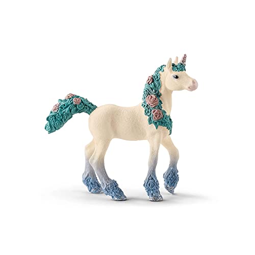 SCHLEICH Bayala Blüteneinhorn Fohlen | 70591 von SCHLEICH