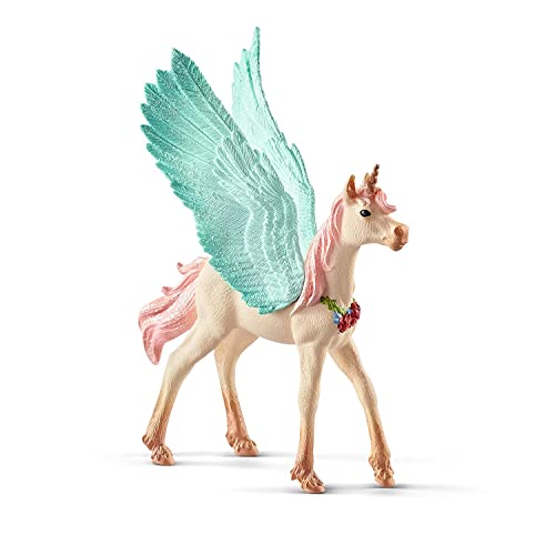 SCHLEICH - Bayala - Decorated Unicorn Pegasus, foal (70575) von SCHLEICH