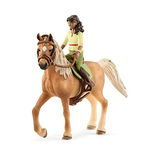 SCHLEICH-Figurine Horse Club Sarah & Mystery, 42517, Mehrfarbig von SCHLEICH