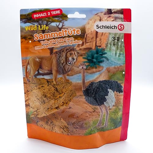 SCHLEICH Wild Life Sammeltüte Set 1 von SCHLEICH