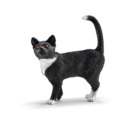 SCHLEICH Farm World | Katze stehend 13770 Bauernhof Spielfigur | detailgetreue Tierfiguren | tolles Geschenk für Jungen und Mädchen | Bauernhof Spielzeug ab 3 Jahre | 6 x 2 x 6 cm SCHLEICH Farm World | Katze stehend 13770 Bauernhof Spielfigur | detailgetreue Tierfiguren | tolles Geschenk für Jungen und Mädchen | Bauernhof Spielzeug ab 3 Jahre | 6 x 2 x 6 cm von SCHLEICH