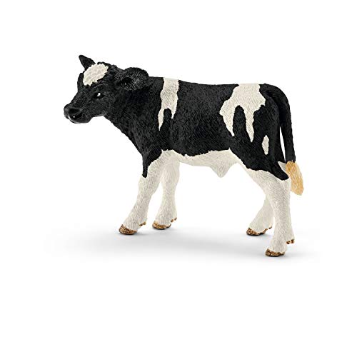 schleich FARM WORLD | Kalb Schwarzbunt 13798 | schleich Bauernhof Spielfigur | detailgetreue Tierfiguren | tolles Geschenk für Jungen und Mädchen | Bauernhof Spielzeug ab 3 Jahre | 8 x 3 x 5 cm schleich FARM WORLD | Kalb Schwarzbunt 13798 | schleich Bauernhof Spielfigur | detailgetreue Tierfiguren | tolles Geschenk für Jungen und Mädchen | Bauernhof Spielzeug ab 3 Jahre | 8 x 3 x 5 cm von SCHLEICH