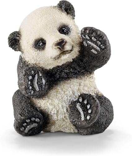 schleich 14734 Panda Junges, spielend, für Kinder ab 3+ Jahren, WILD LIFE - Spielfigur von SCHLEICH