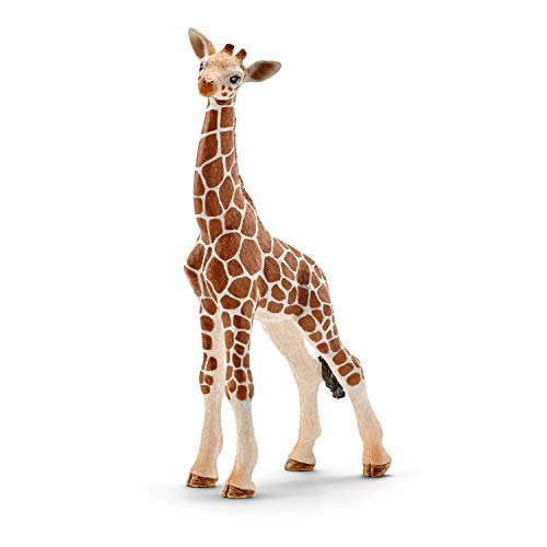 schleich 14751 Giraffenbaby, für Kinder ab 3+ Jahren, WILD LIFE - Spielfigur von SCHLEICH