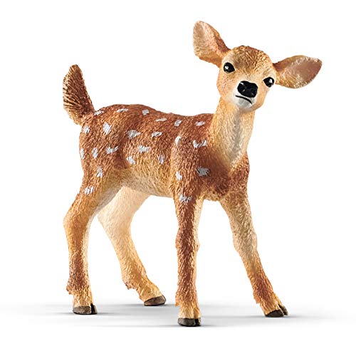schleich WILD LIFE | Weißwedelkalb 14820 | detailgetreue Tierfiguren | Zoo Spielzeug | tolles Geschenk für Jungen und Mädchen | Deko für Geburtstag | Spielfigur ab 3 Jahren | 5 x 2 x 5 cm schleich WILD LIFE | Weißwedelkalb 14820 | detailgetreue Tierfiguren | Zoo Spielzeug | tolles Geschenk für Jungen und Mädchen | Deko für Geburtstag | Spielfigur ab 3 Jahren | 5 x 2 x 5 cm von SCHLEICH