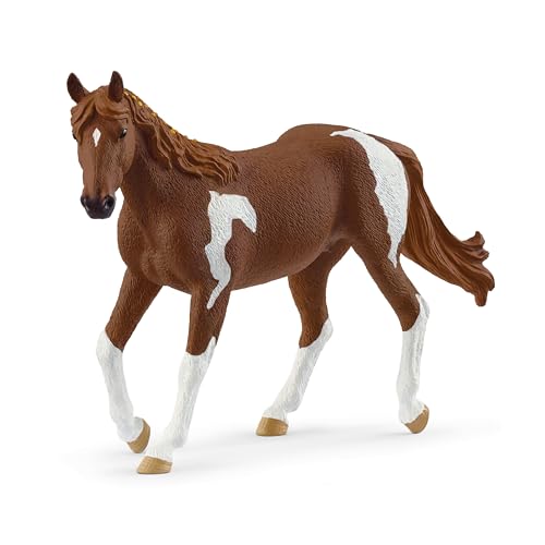 schleich HORSE CLUB | Paint Horse Stute 14901 | detailgetreues Pferd | tolles Geschenk für Mädchen und Jungen | Spielzeug für Kinder ab 5 Jahren | 4 x 15 x 11 cm. von SCHLEICH
