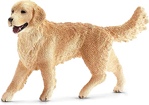 schleich 16395 Golden Retriever Hündin, für Kinder ab 3+ Jahren, FARM WORLD - Spielfigur von SCHLEICH