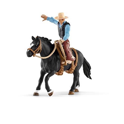 Schleich 41416 - Saddle bronc riding mit Cowboy von SCHLEICH