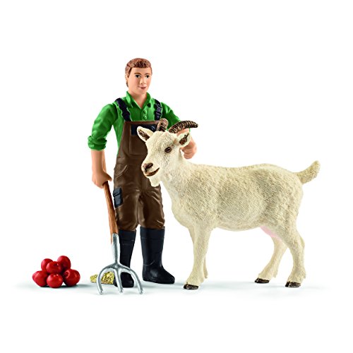 SCHLEICH 42375 Bauer mit Ziege Figur SCHLEICH 42375 Bauer mit Ziege Figur von SCHLEICH