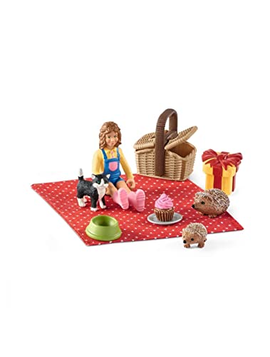 Schleich 42426 Picknick, Mehrfarbig von SCHLEICH
