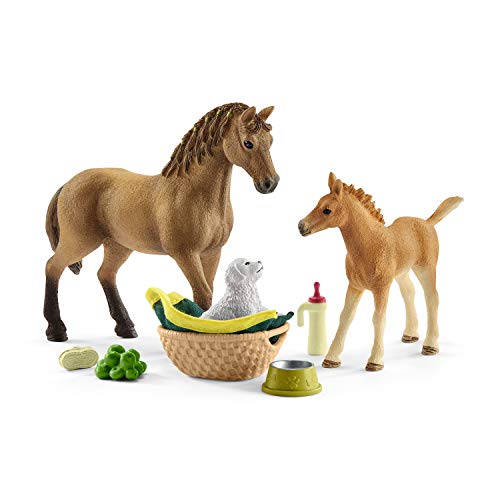 SCHLEICH 42432 Horse Club Sarahs Tierbaby-Pflege, für Kinder ab 5-12 Jahren, Horse Club - Spielset SCHLEICH 42432 Horse Club Sarahs Tierbaby-Pflege, für Kinder ab 5-12 Jahren, Horse Club - Spielset von SCHLEICH