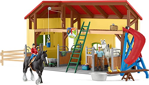 Schleich 42485 Horse stable, 10.5 x 49 x 34.5 cm von SCHLEICH