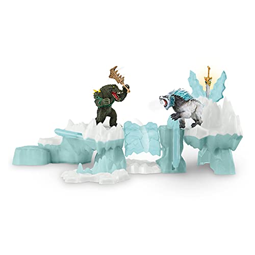 schleich 42497 Angriff auf die Eisfestung, ab 7 Jahren, ELDRADOR CREATURES - Spielset, 6 Teile von SCHLEICH