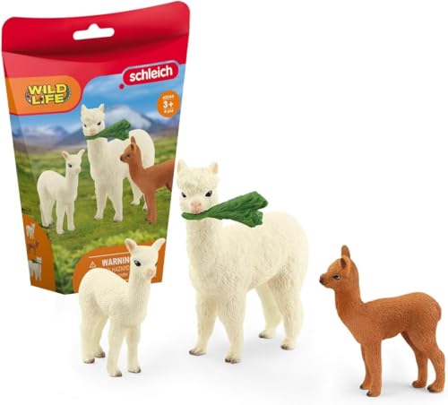 schleich 42544 Alpakafamilie, für Kinder ab 3+ Jahren, WILD LIFE - Spielset schleich 42544 Alpakafamilie, für Kinder ab 3+ Jahren, WILD LIFE - Spielset von SCHLEICH