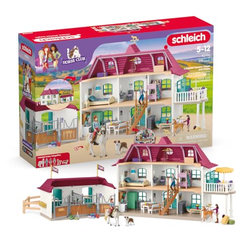 schleich 42706 Lakeside Pferdehof, ab 5 Jahren, HORSE CLUB - Spielset, 179 Teile schleich 42706 Lakeside Pferdehof, ab 5 Jahren, HORSE CLUB - Spielset, 179 Teile von SCHLEICH
