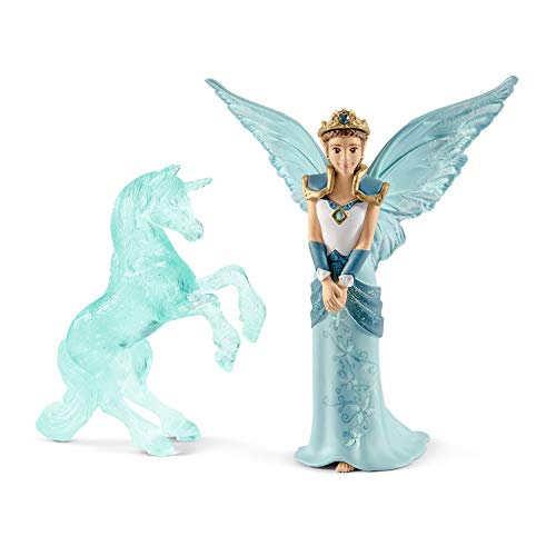 Schleich 70587 bayala Spielset - MOVIE Eyela mit Einhorn Eisskulptur, Spielzeug ab 5 Jahren von SCHLEICH