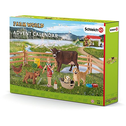 Schleich 97335 - Adventskalender Bauernhof 2016 von SCHLEICH