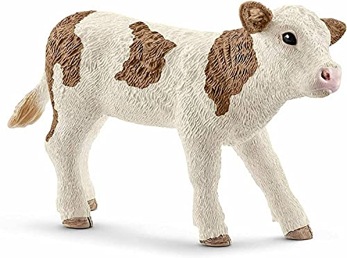 Schleich - Fleckvieh, Kalb, Mehrfarbig (XSL-13802) von SCHLEICH