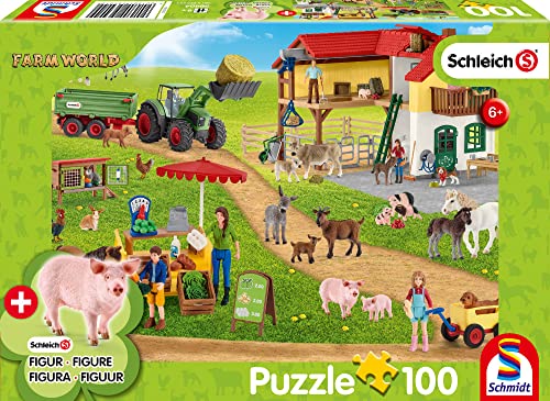 Schmidt CGS_56404 The Farmers' Market (100pc) inc. Puzzle, Multicolor von Schmidt