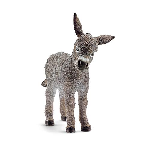 schleich 13746 Esel Fohlen, ab 3 Jahren, FARM WORLD - Spielfigur, 3 x 7 x 7 cm von SCHLEICH