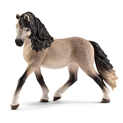 schleich 13793 Andalusier Stute, ab 5 Jahren, HORSE CLUB - Spielfigur, 4 x 12 x 11 cm von SCHLEICH
