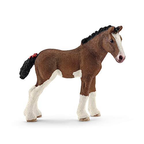 schleich 13810 Clydesdale Fohlen, für Kinder ab 3+ Jahren, FARM WORLD - Spielfigur schleich 13810 Clydesdale Fohlen, für Kinder ab 3+ Jahren, FARM WORLD - Spielfigur von SCHLEICH