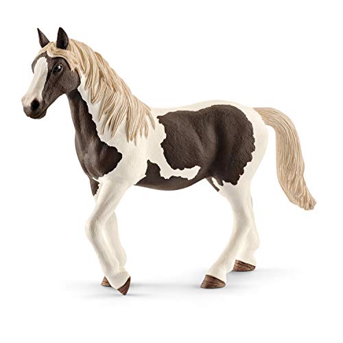 schleich 13830 Pinto Stute, ab 3 Jahren, FARM WORLD - Spielfigur, 3 x 13 x 11 cm von SCHLEICH