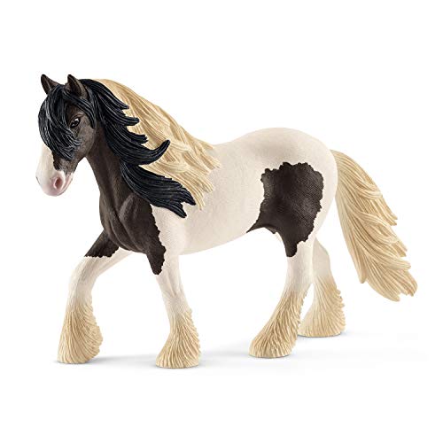 schleich 13831 Tinker Hengst, ab 3 Jahren, FARM WORLD - Spielfigur, 4 x 14 x 11 cm von SCHLEICH